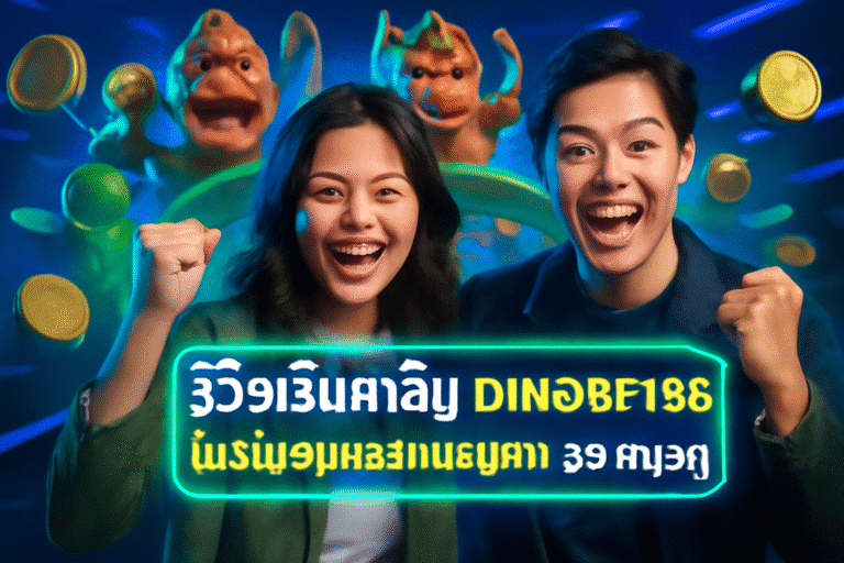 รีวิวเว็บคาสิโน DINOBET88: โปรโมชั่นและเกมสนุกๆ รอคุณอยู่